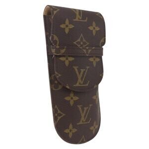 LOUIS VUITTON Monogram Etui Stilo Pen Case M62990 LV Auth BA9443